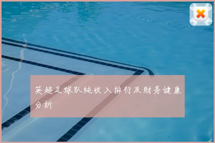 英超足球队纯收入排行及财务健康分析